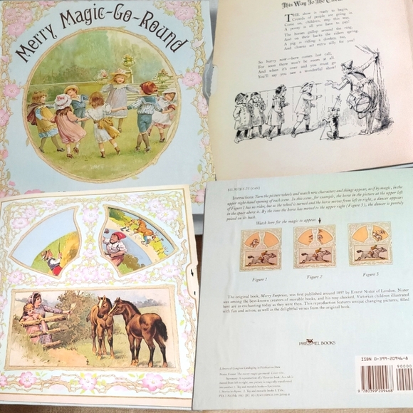 Set of 3 Ernest Nister Pop Up & Moving Books - Picture 4 of 12